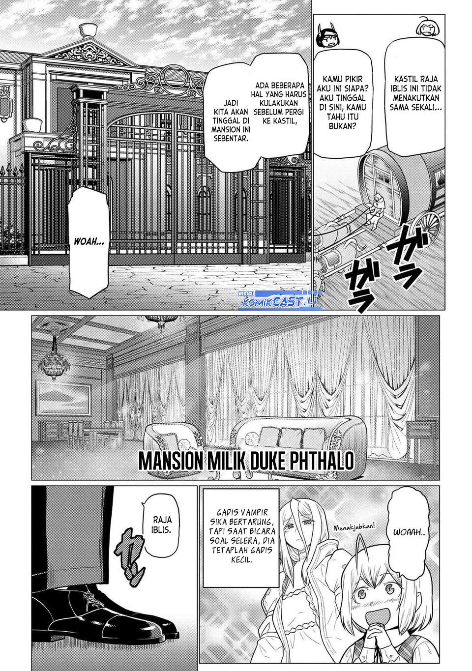 Kumo desu ga, Nani Ka? Chapter 71.1 Gambar 4